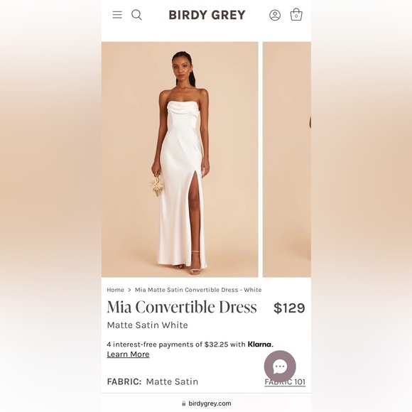 NWT ✨ Birdy Grey Mia Convertible Dress - Picture 5 of 11